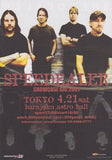 Speedealer 2001 Japan tour concert gig flyer handbill