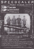 Speedealer 2001 Japan tour concert gig flyer handbill