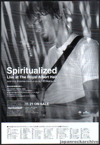 Spiritualized 1998/12 Live At The Royal Albert Hall Japan album promo ad