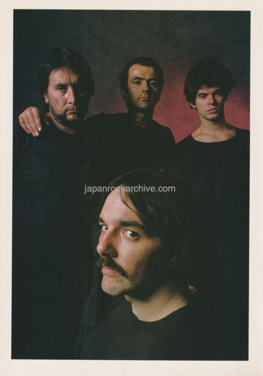 The Stranglers 1979/01 Japanese music press cutting clipping - photo pinup - band shot