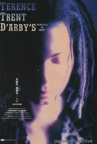 Terence Trent D'Arby 1993/05 Symphony Or Damn Japan album promo ad