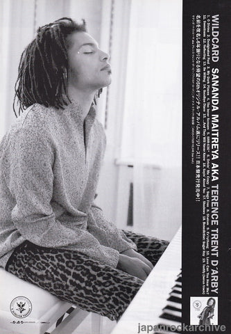 Terence Trent D'Arby 2001/11 Wildcard Japan album promo ad